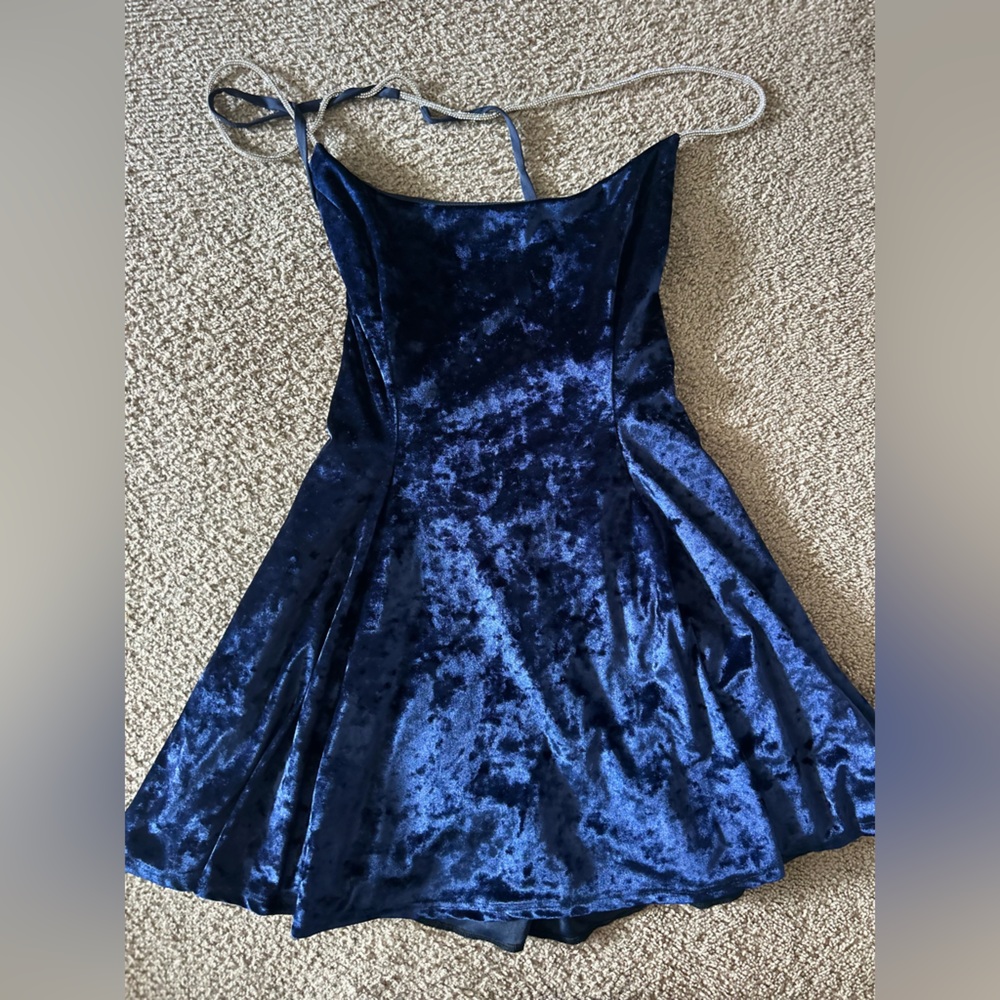 Lucy in the Sky Midnight Velvet Dress